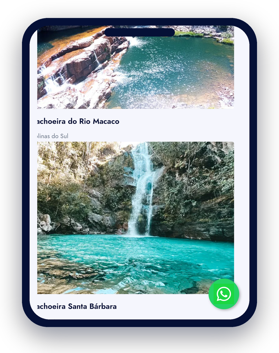 Mais de 130 locais da Chapada já catalogados